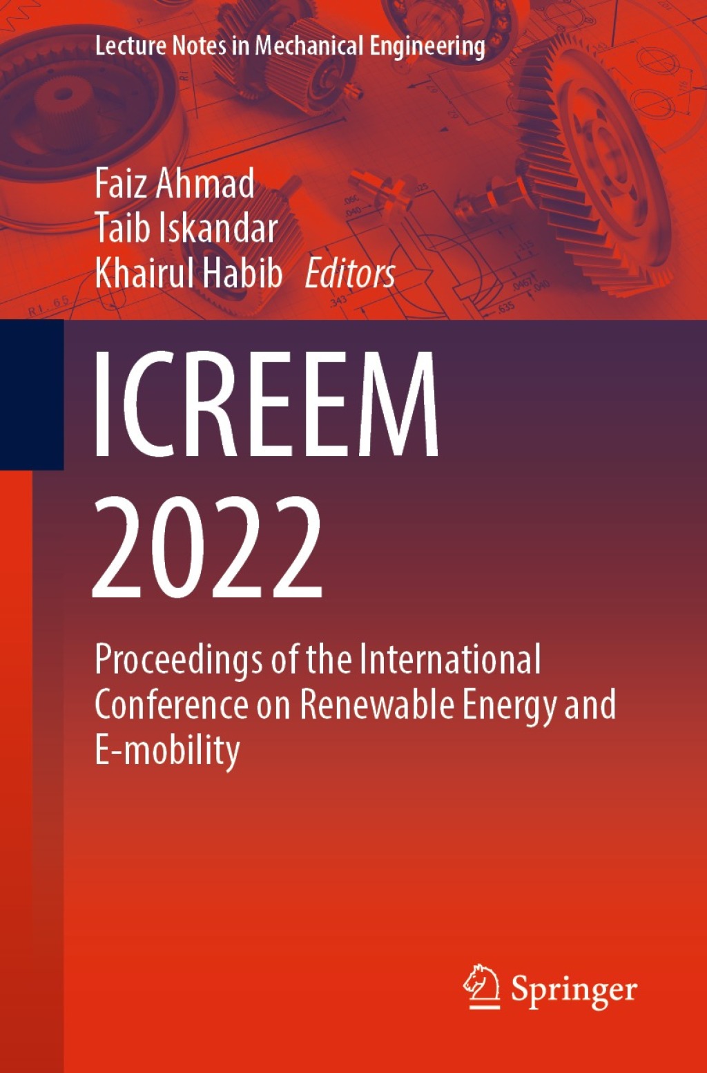 ICREEM 2022 Proceedings of the International Conference on Renewable Energy and E-mobility