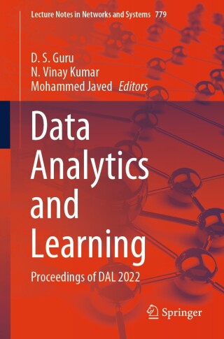 Imagen de portada: Data Analytics and Learning 9789819963454