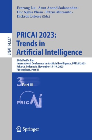 Cover image: PRICAI 2023: Trends in Artificial Intelligence 9789819970247