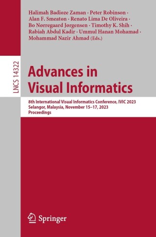 Imagen de portada: Advances in Visual Informatics 9789819973385