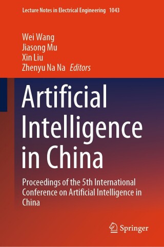 Imagen de portada: Artificial Intelligence in China 9789819975440