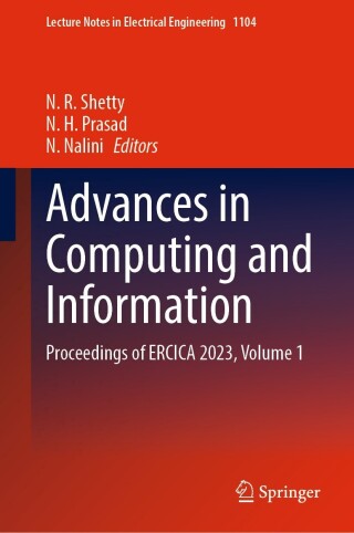 Imagen de portada: Advances in Computing and Information 9789819976218