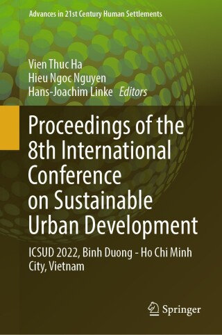 Imagen de portada: Proceedings of the 8th International Conference on Sustainable Urban Development 9789819980024