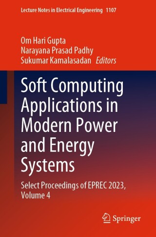 Imagen de portada: Soft Computing Applications in Modern Power and Energy Systems 9789819980062