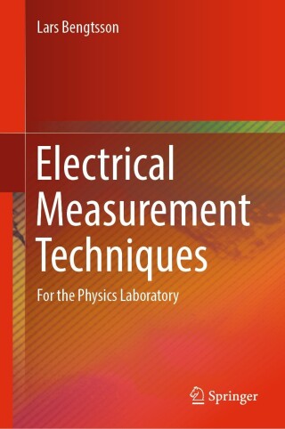 Cover image: Electrical Measurement Techniques 9789819981861