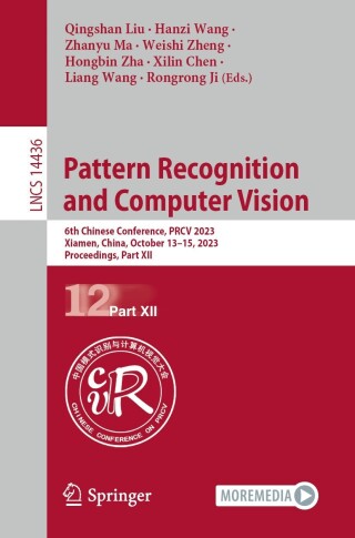 Imagen de portada: Pattern Recognition and Computer Vision 9789819985548