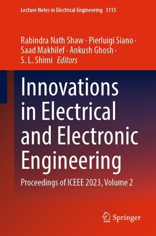 Imagen de portada: Innovations in Electrical and Electronic Engineering 9789819986606