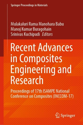 Imagen de portada: Recent Advances in Composites Engineering and Research 9789819988068
