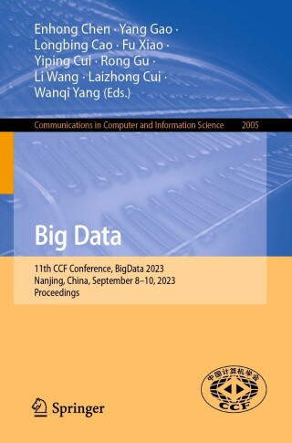 Cover image: Big Data 9789819989782