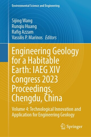 Cover image: Engineering Geology for a Habitable Earth: IAEG XIV Congress 2023 Proceedings, Chengdu, China 9789819990689