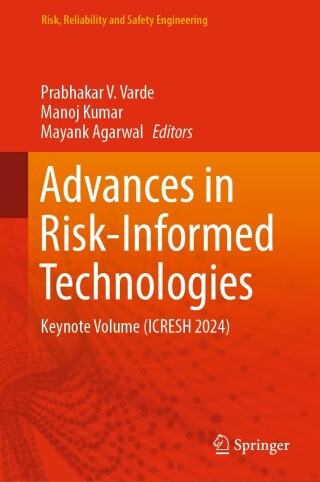 Cover image: Advances in Risk-Informed Technologies 9789819991211