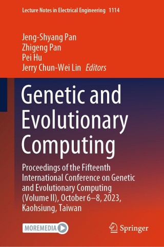 Cover image: Genetic and Evolutionary Computing 9789819994113