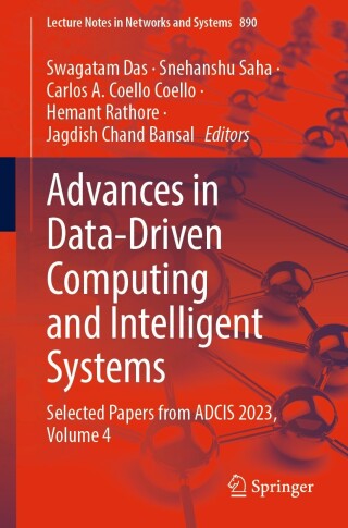 Cover image: Advances in Data-Driven Computing and Intelligent Systems 9789819995301