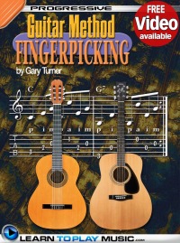 Omslagafbeelding: Fingerstyle Guitar Lessons for Beginners 2nd edition