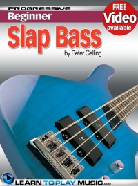 Omslagafbeelding: Slap Bass Guitar Lessons for Beginners 1st edition