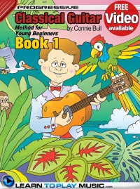 صورة الغلاف: Classical Guitar Lessons for Kids - Book 1 1st edition