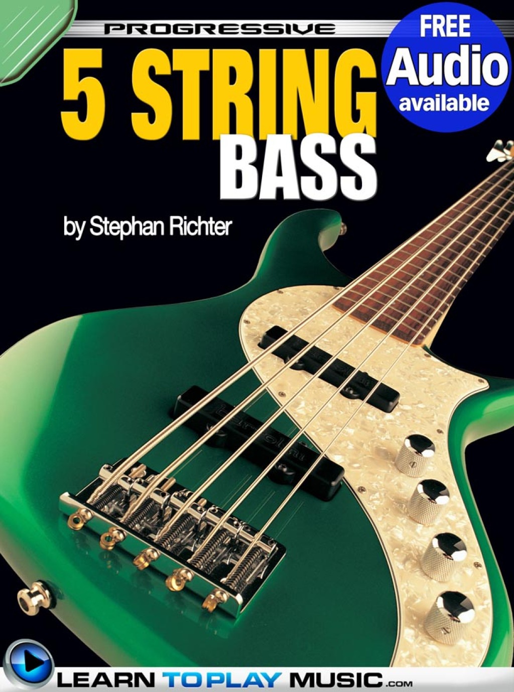 5-String Bass Guitar Lessons for Beginners - 1st Edition (eBook)