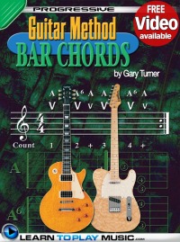 صورة الغلاف: Guitar Lessons - Guitar Bar Chords for Beginners 1st edition