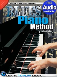 表紙画像: Blues Piano Lessons for Beginners 1st edition
