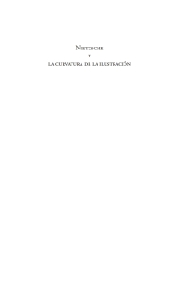 Cover image: Nietzsche y la curvatura de la ilustración 1st edition 9789877602074