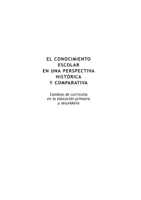 Imagen de portada: Conocimiento Escolar En Una Perspectiva Histórica Y Comparativa 1st edition 9789506415310