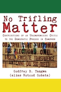 Cover image: No Trifling Matter 9789956717477