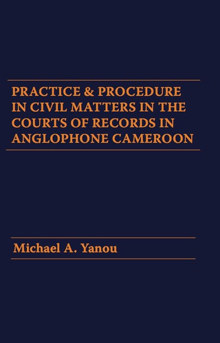 Cover image: Yanou: Practice and Procedure in Civil Matters 1st edition 9789956792597