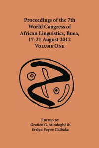 Immagine di copertina: Proceedings of the 7th World Congress of African Linguistics, Buea, 17-21 August 2012 9789956764389