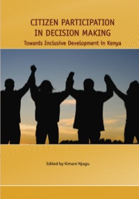 Imagen de portada: Citizen Participation in Decision Making 9789966028433