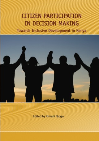 Cover image: Citizen Participation in Decision Making 1st edition 9789966028433