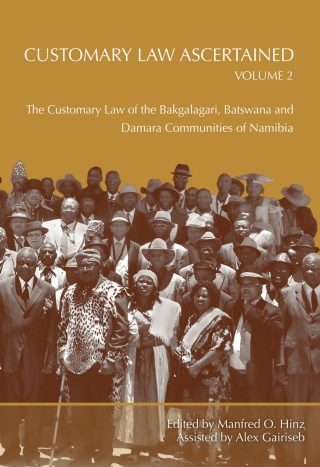 Cover image: Customary Law Ascertained Volume 2 1st edition 9789991642116