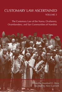 Cover image: Customary Law Ascertained Volume 3 9789991642123