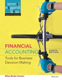 Cover image: Financial Accounting: Tools for Business Decision Making, Eighth Edition WileyPLUS Single-term 8th edition 9781119491071