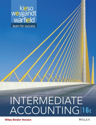 Cover image: Intermediate Accounting, 16e WileyPLUS Multi-term 16th edition 9781119491170
