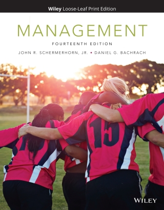 Cover image: Management Fourteenth Edition WileyPLUS Single-term 14th edition 9781119497950