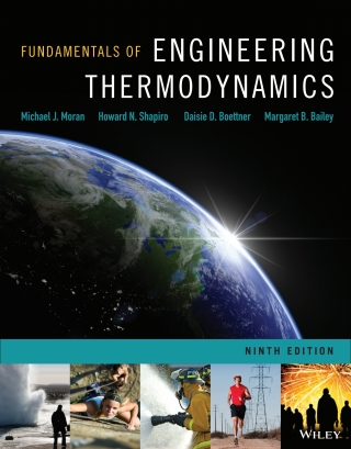 Cover image: Fundamentals of Engineering Thermodynamics, WileyPLUS Single-term 9th edition 9781119503118