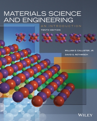 Cover image: Materials Science and Engineering: An Introduction, WileyPLUS Single-term 10th edition 9781119503910