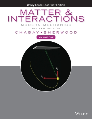Cover image: Matter & Interactions 4th Edition WileyPLUS Multi-term 4th edition 9781119552796