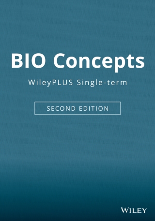 Cover image: BIO Concepts 2e WileyPLUS Single-term 2nd edition 978EPROF19506