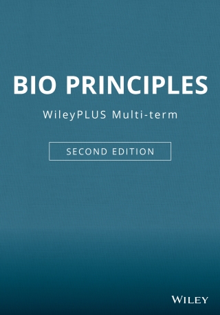 Cover image: BIO Principles, 2nd Edition WileyPLUS Multi-term 2nd edition 978EPROF19513