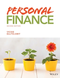 Cover image: Personal Finance Second Edition WileyPLUS Single-term 2nd edition 9781119600602