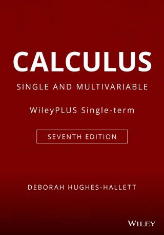 Cover image: Calculus: Single and Multivariable, 7th Edition WileyPLUS Single-term 7th edition 978EPROF19919