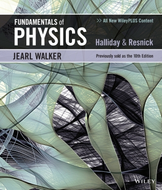 Cover image: Fundamentals of Physics Extended, WileyPLUS Single-term 11th edition 9781119680727