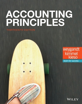 Cover image: Accounting Principles 13th Edition WileyPLUS Single-term 13th edition 9781119659853