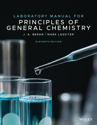 Cover image: Laboratory Manual for Principles of General Chemistry, WileyPLUS Multi-term 11th edition 9781119845676
