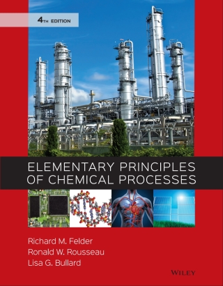 Cover image: Elementary Principles of Chemical Processes, WileyPLUS Multi-term 4th edition 9781119851769