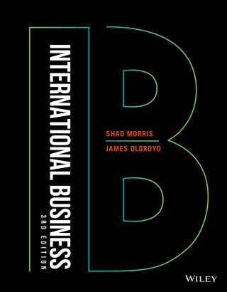 Cover image: International Business, WileyPLUS Single-term 3rd edition 9781119876908