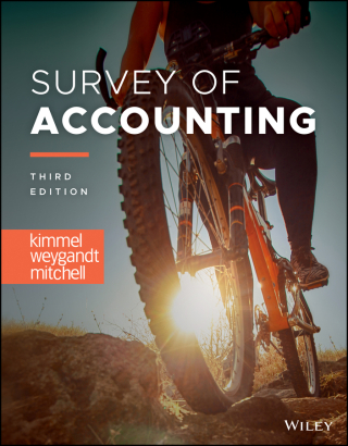 Cover image: Survey of Accounting, WileyPLUS Single-term 3rd edition 9781119895718