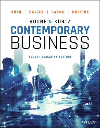 Cover image: Contemporary Business, Canadian Edition, WileyPLUS Multi-term 4th edition 9781119905899