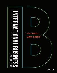 Cover image: International Business with Simulations, WileyPLUS Single-term 3rd edition 9781394163434